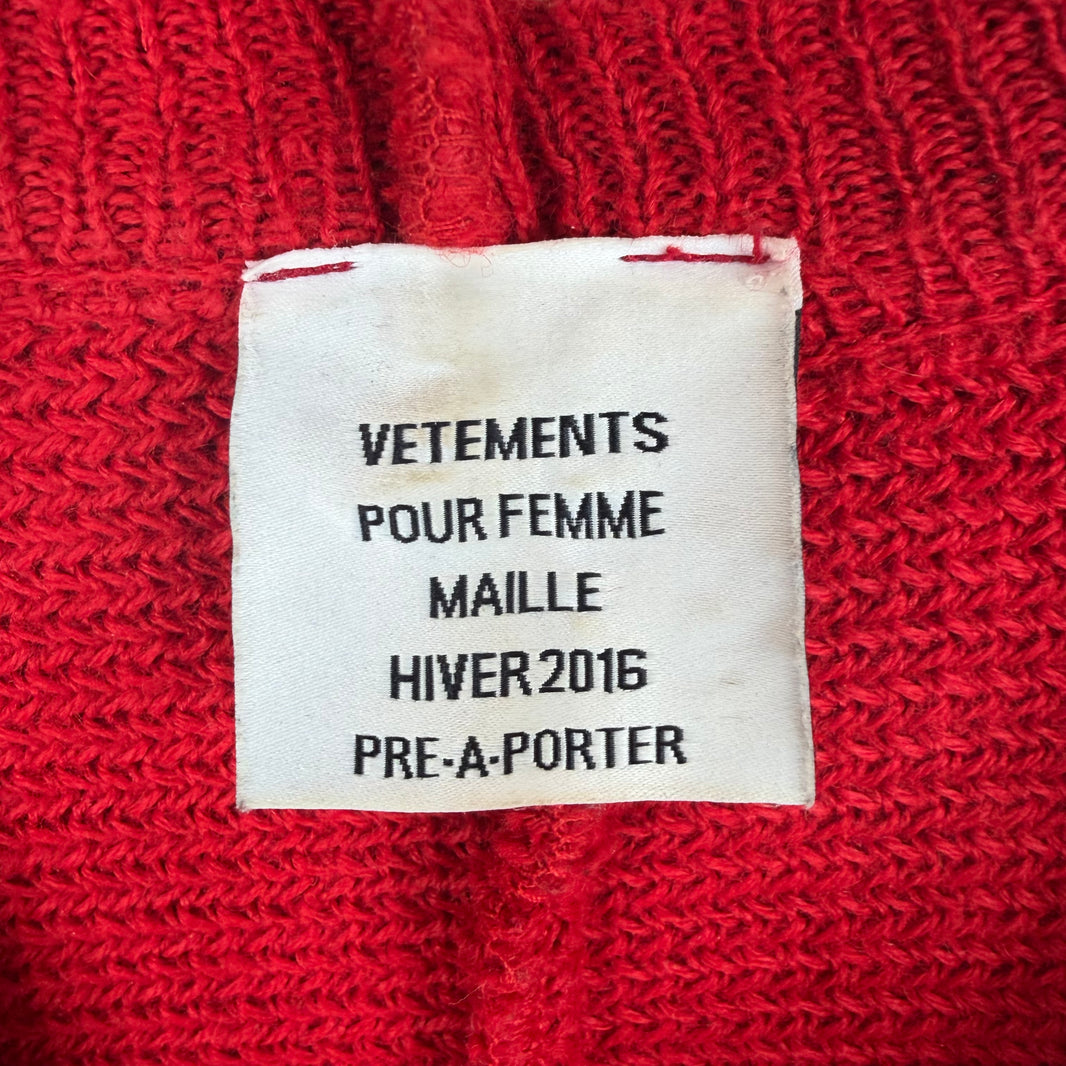 Vetements Securite Knit Sweater