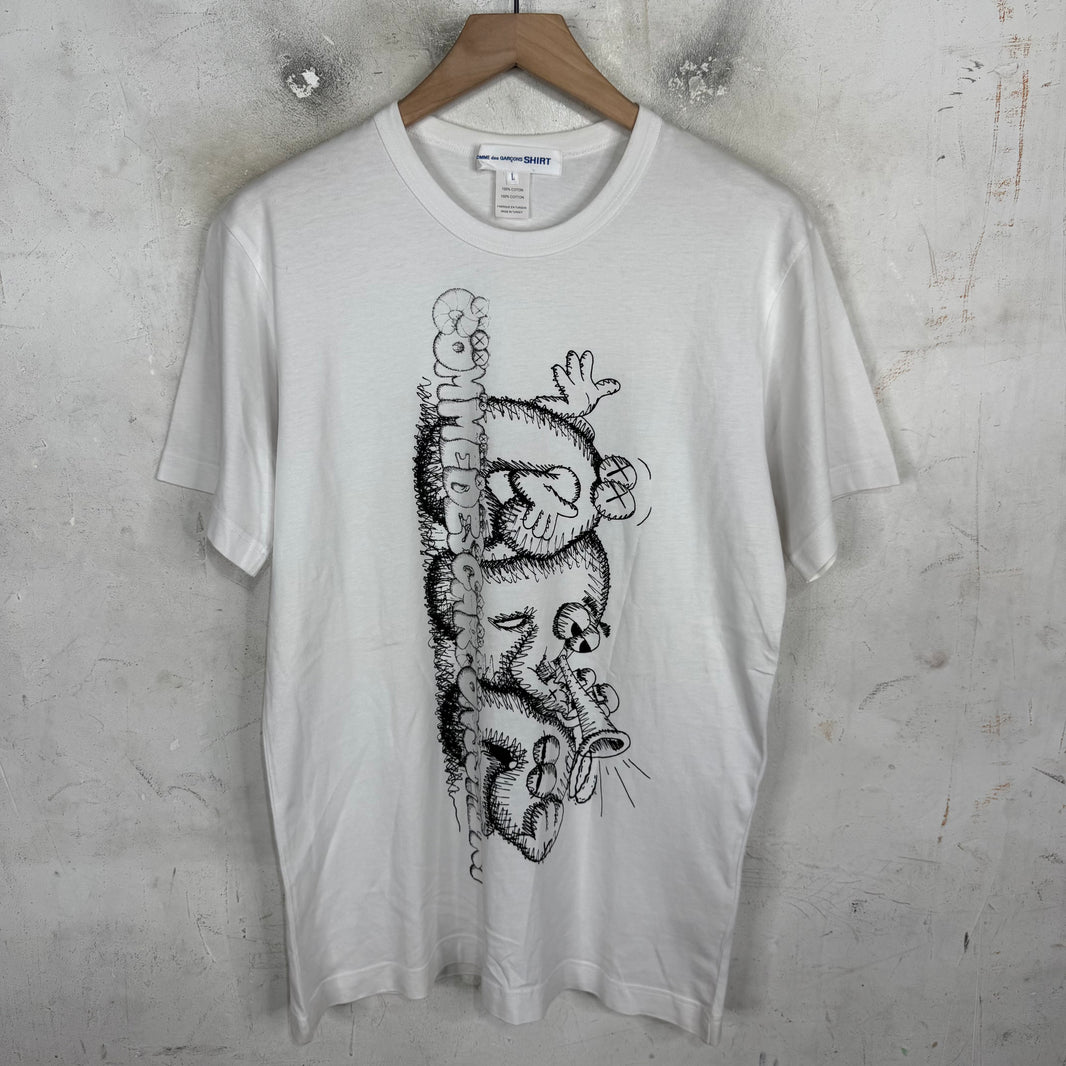 Comme Des Garcons Shirt x Kaws T-Shirt