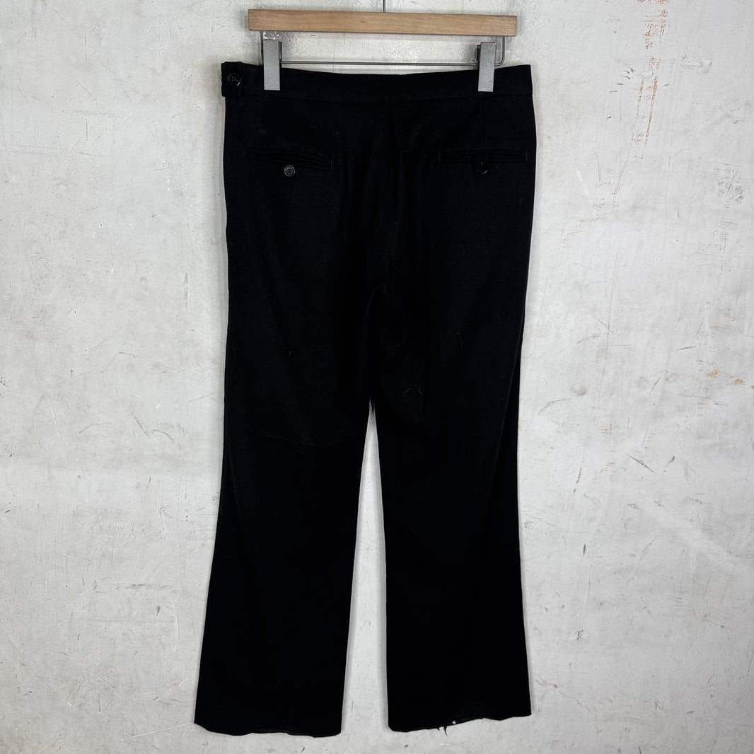 Raf Simons AW 00-01 Wool Side Zipped Trousers