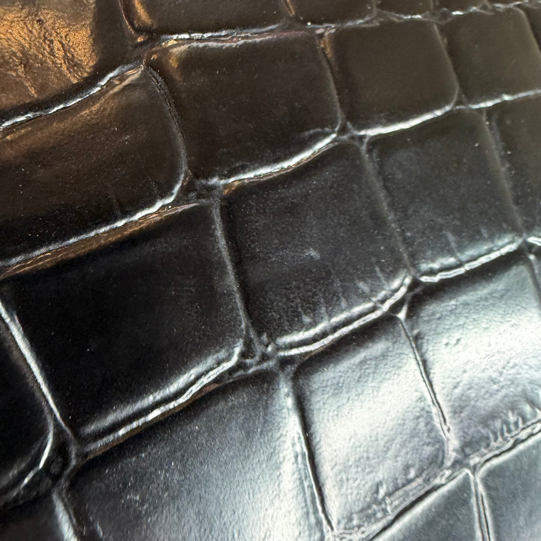 Balenciaga Sample Croc Cagole Clutch