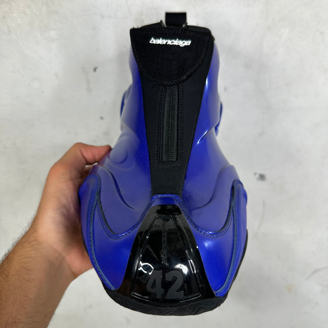 Balenciaga Blue Basketball Sneakers
