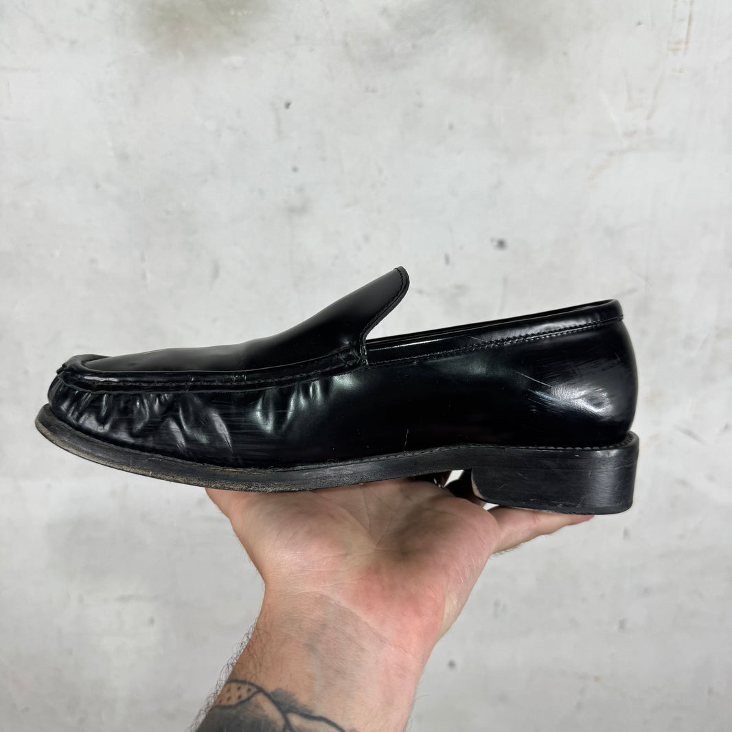 Acne Studios Boafer Lettered Loafers