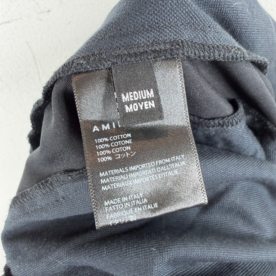 Amiri Velvet Black Shorts