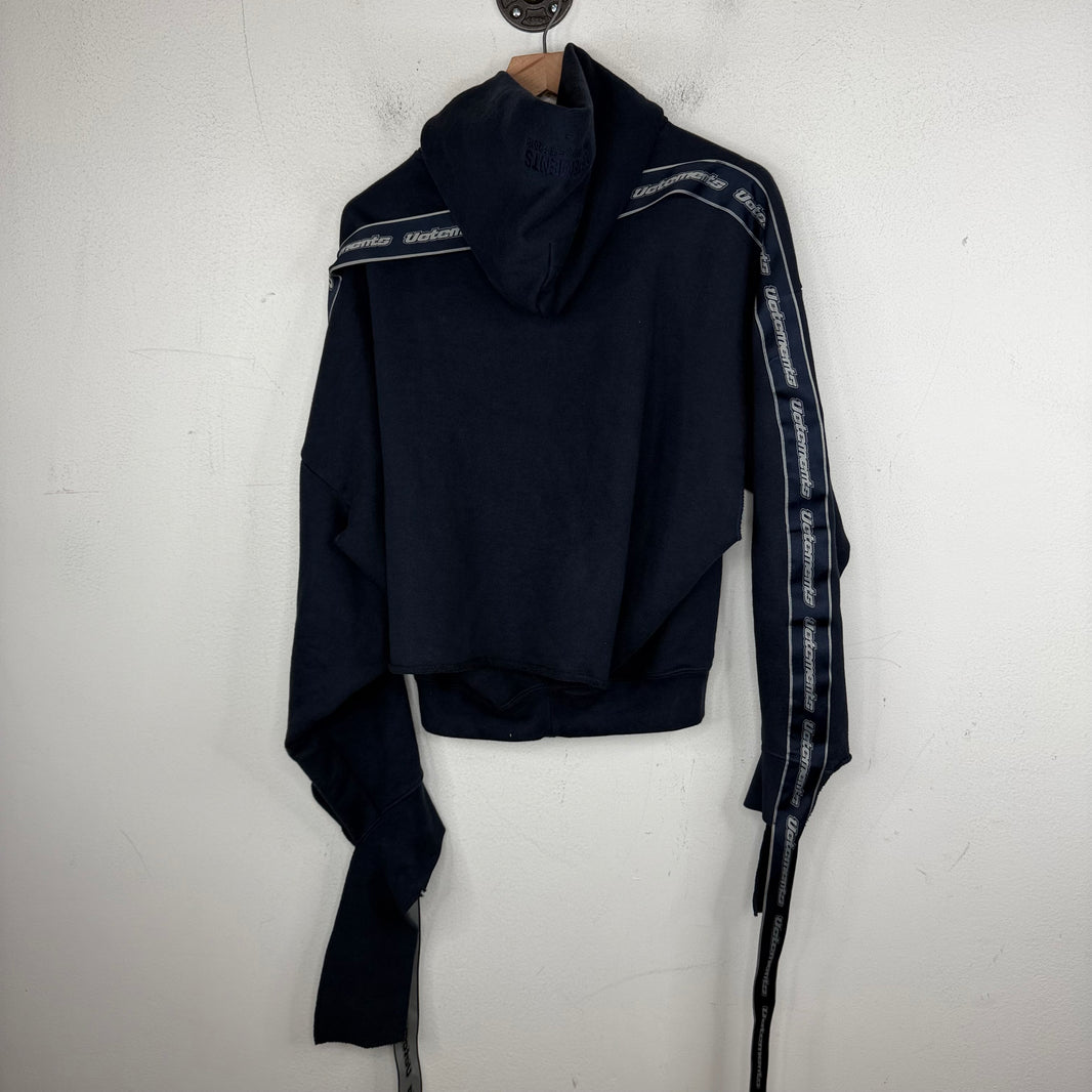 Vetements Logo Tape Hoodie