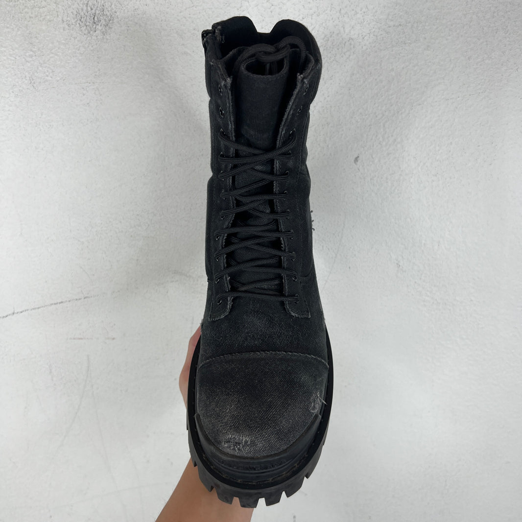 Balenciaga Canvas Strike Boots