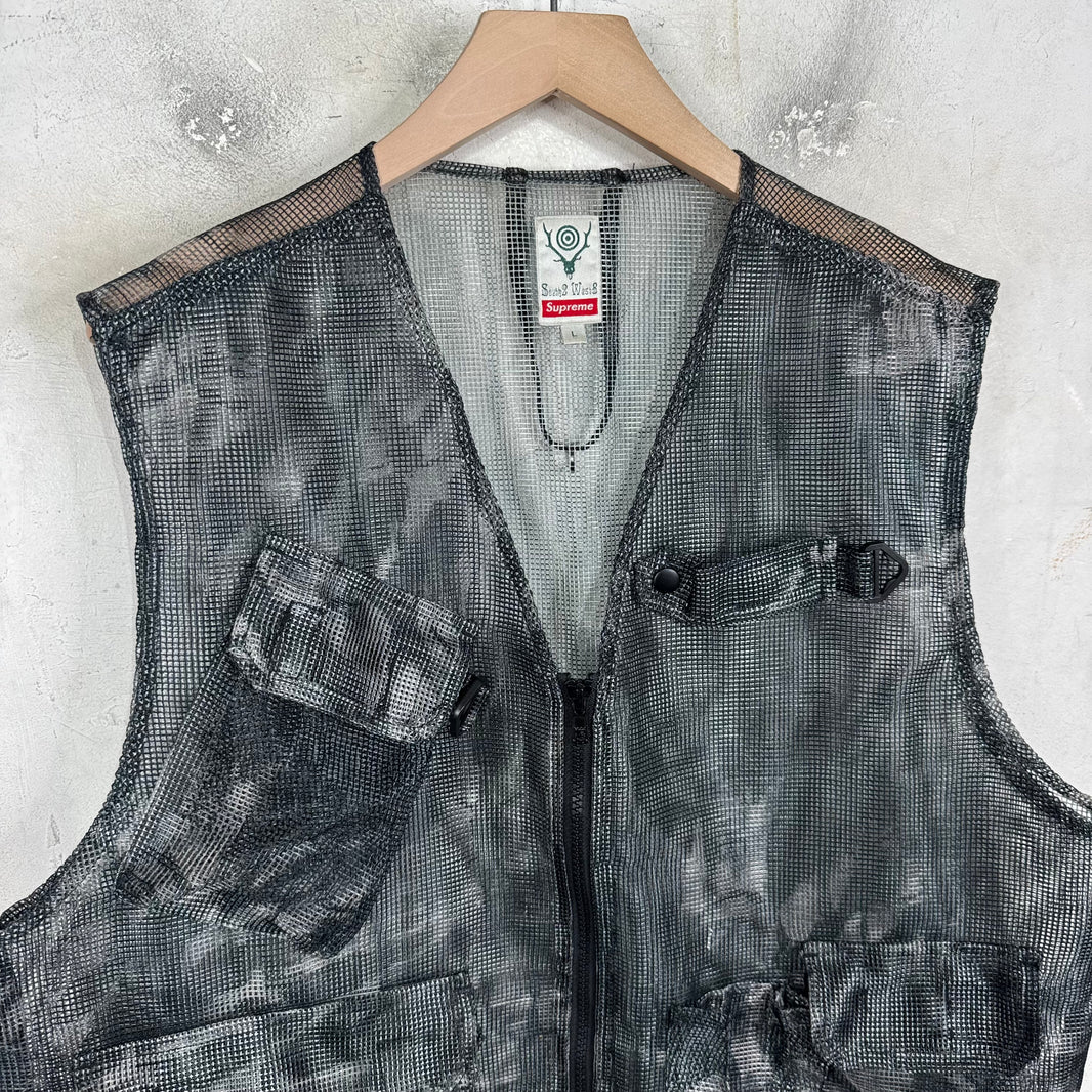South2West8 x Supreme Mesh Fishing Vest