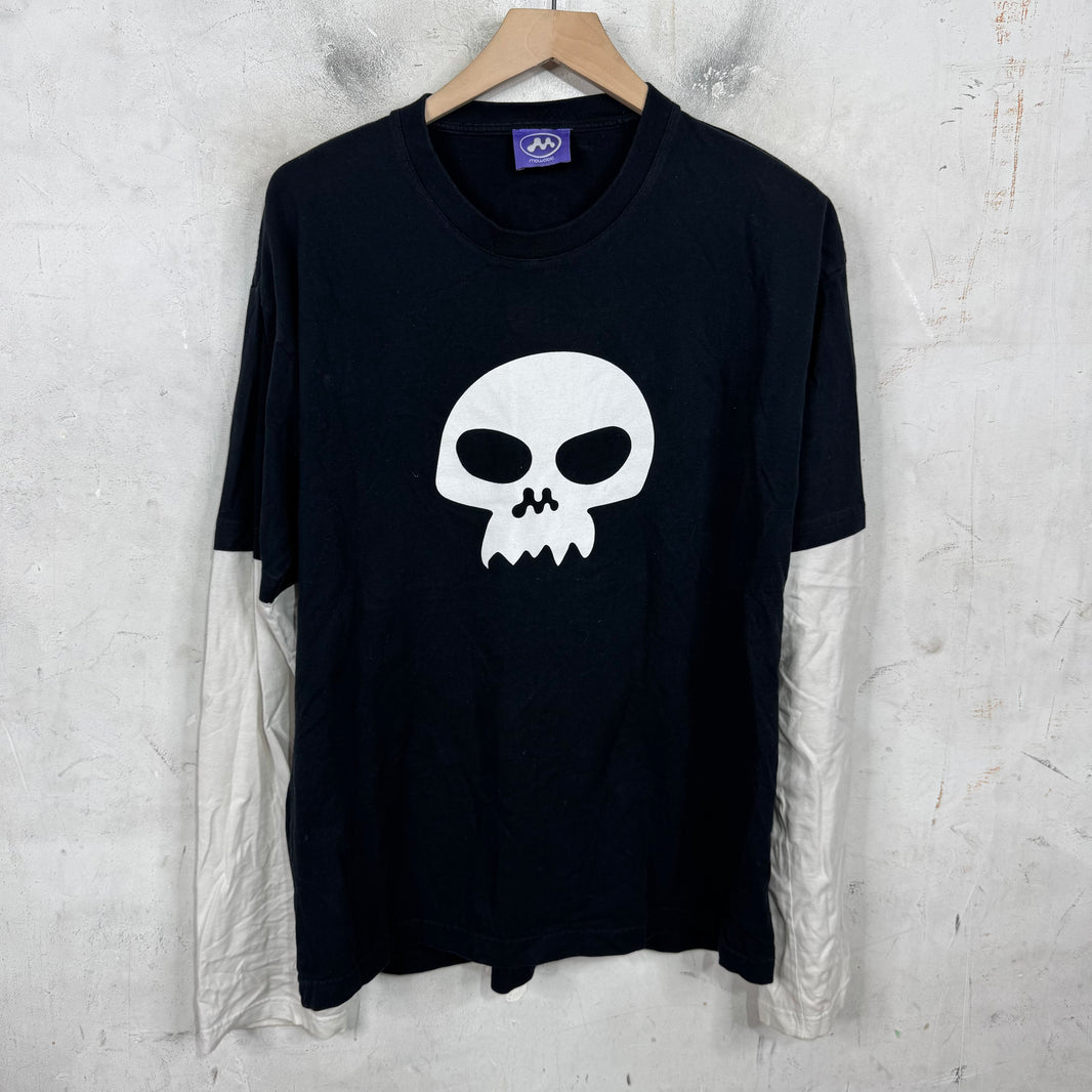 Mowalola Skull Layered L/S Shirt