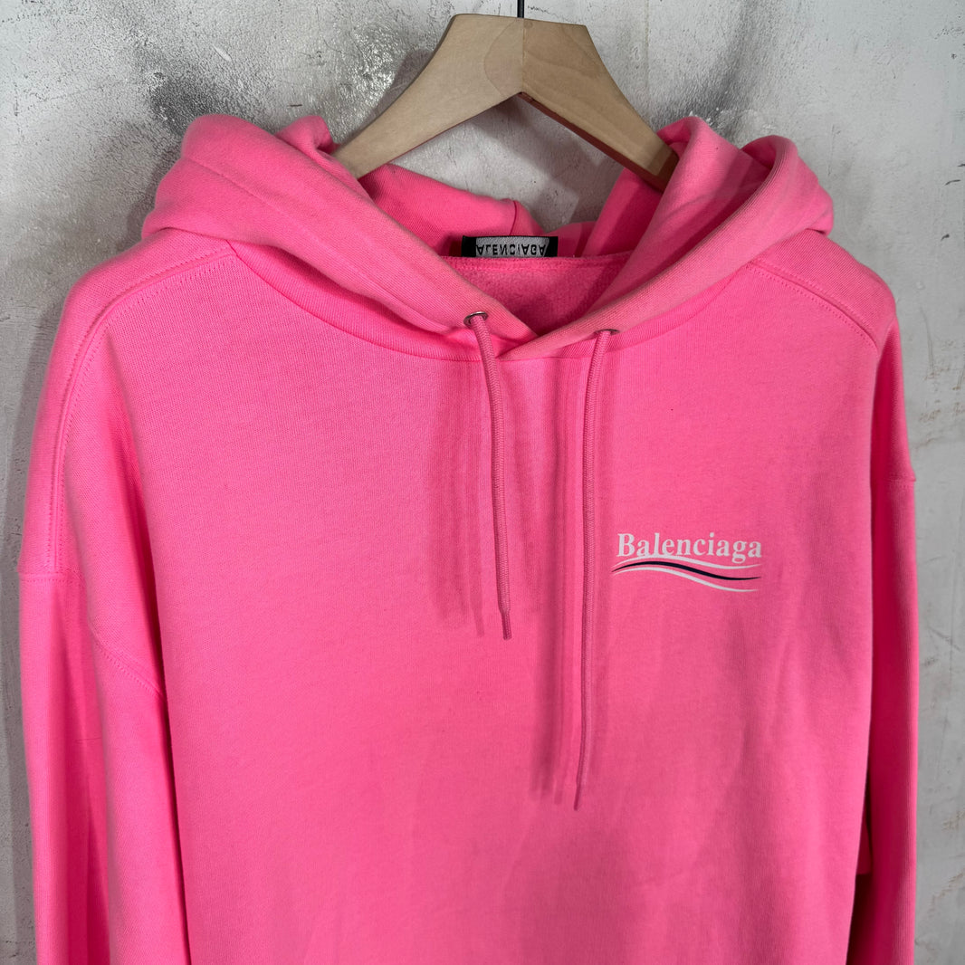 Balenciaga Pink Campaign Hoodie
