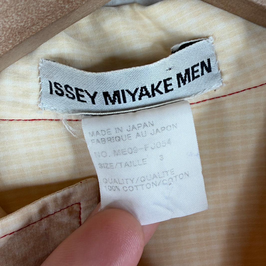 Issey Miyake Bleached Plaid Shirt