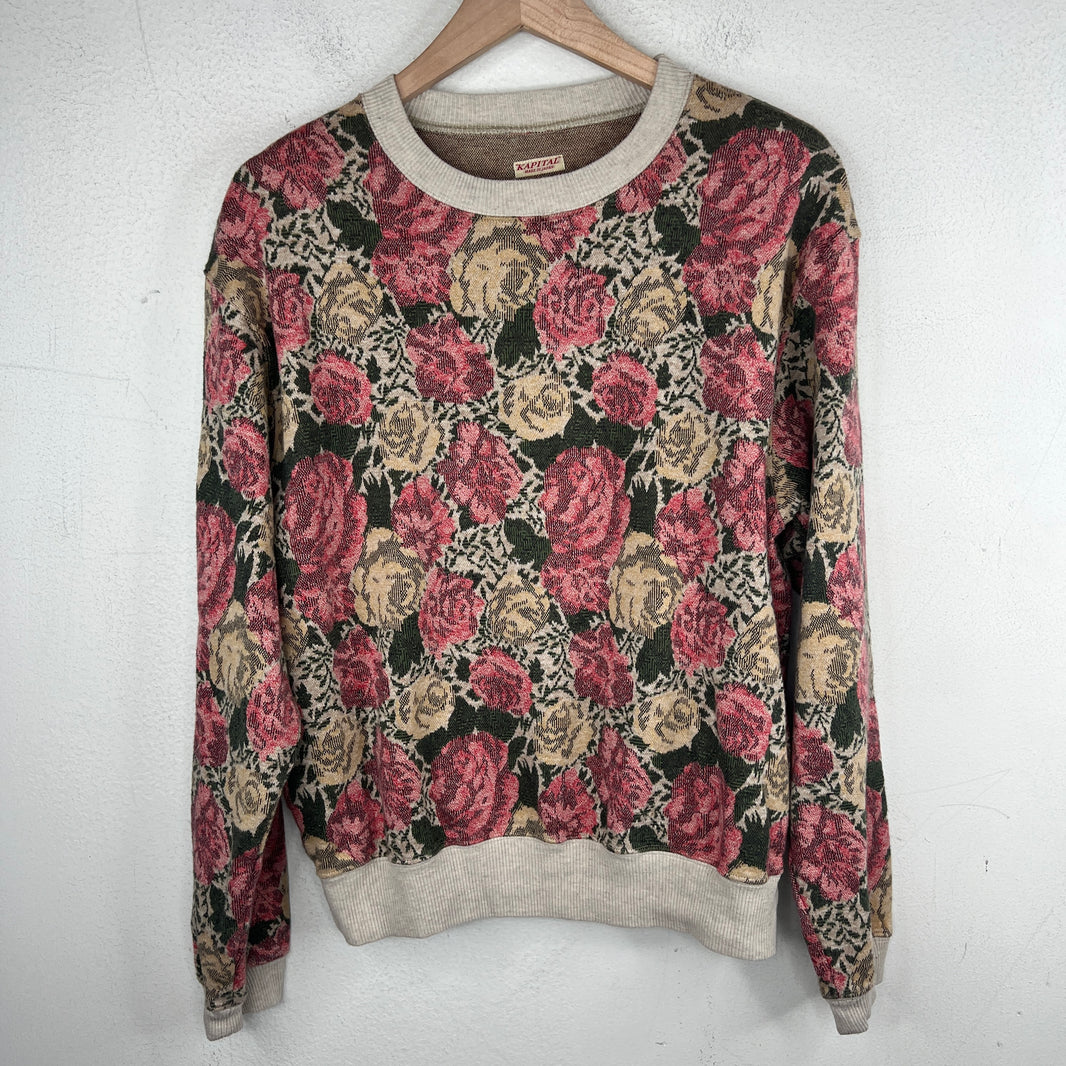 Kapital Floral Knit Sweater