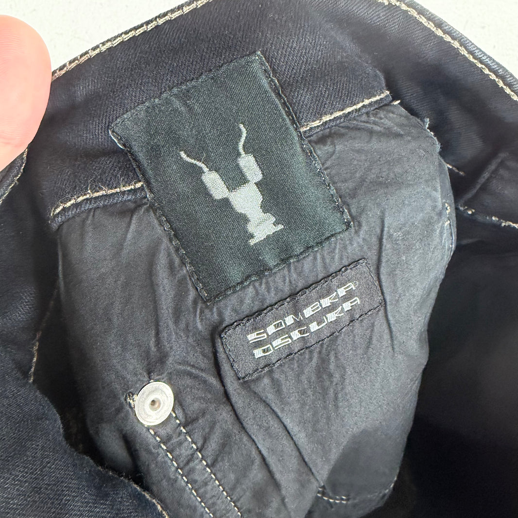 DRKSHDW Waxed Nagakin Jeans
