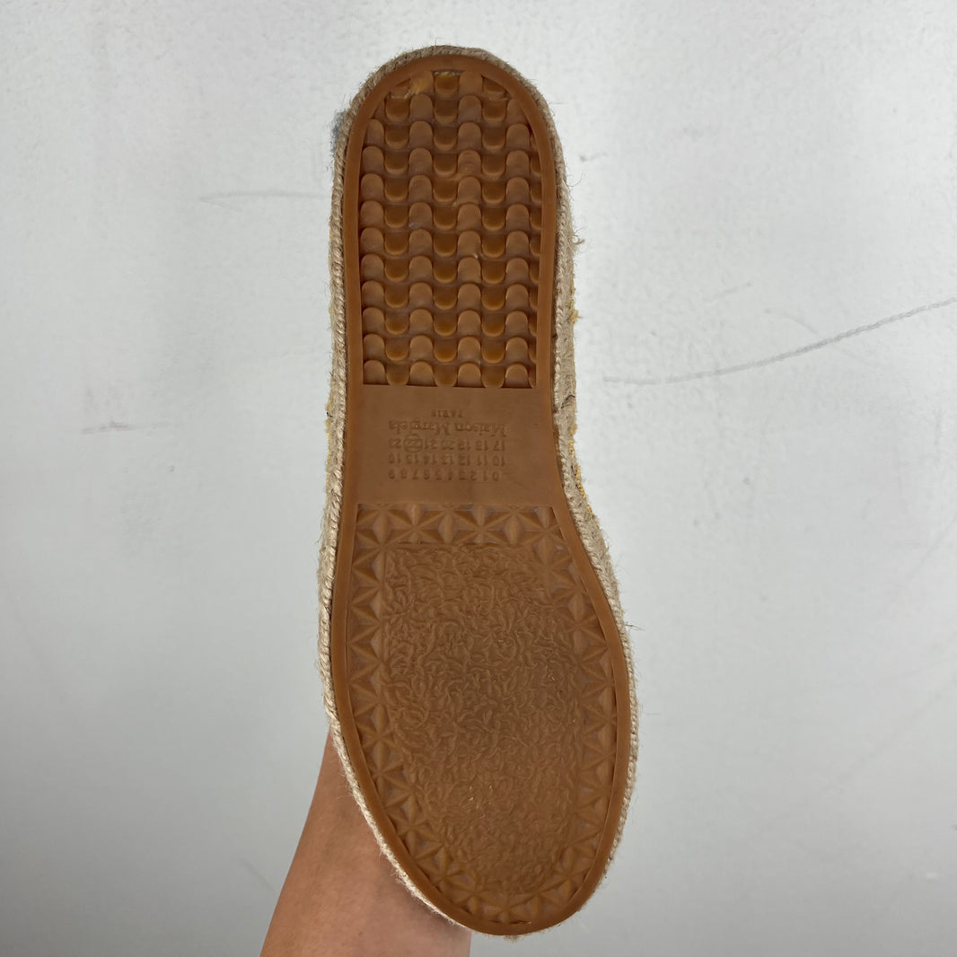 Margiela Yellow Canvas Espadrilles Replica Sneakers