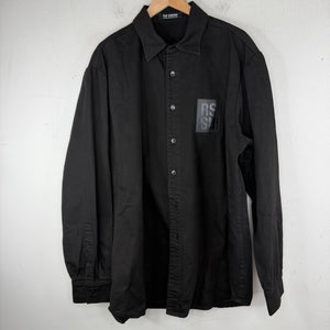 Raf Simons RS Black Denim Overshirt