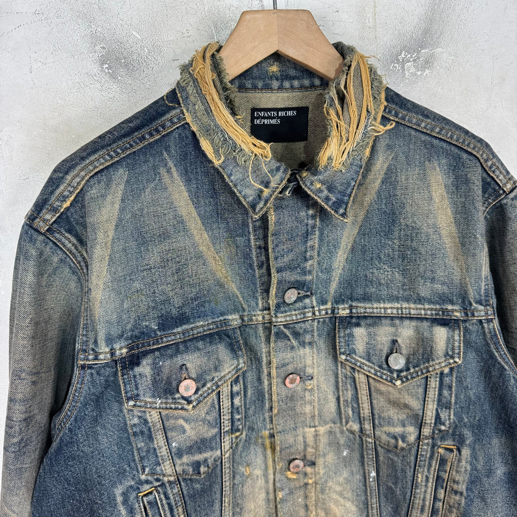 ERD Type II Distressed Denim Jacket