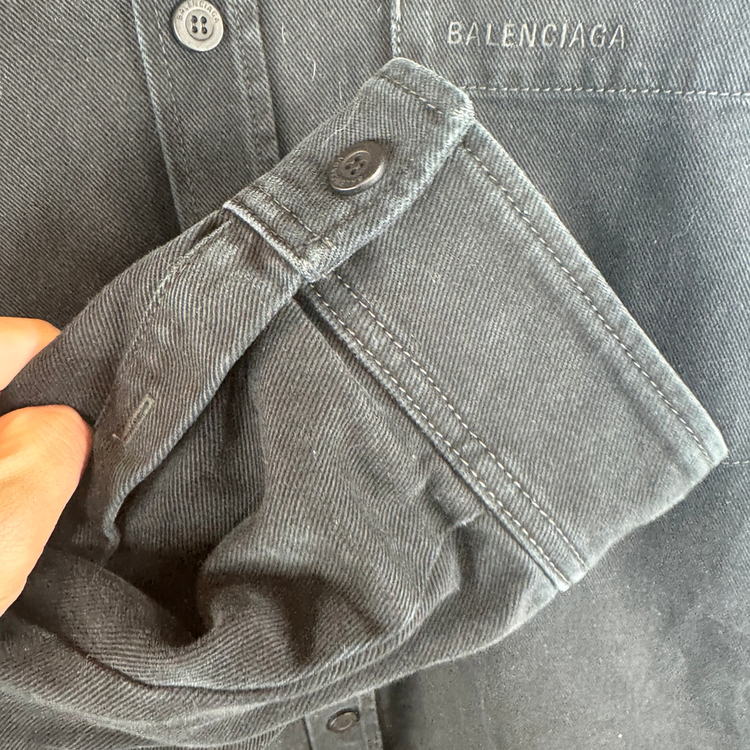 Balenciaga Hooded Parka Shirt