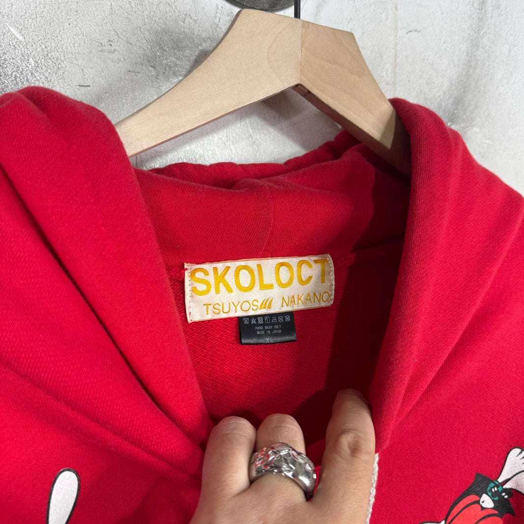 Skoloct Red Character Hoodie