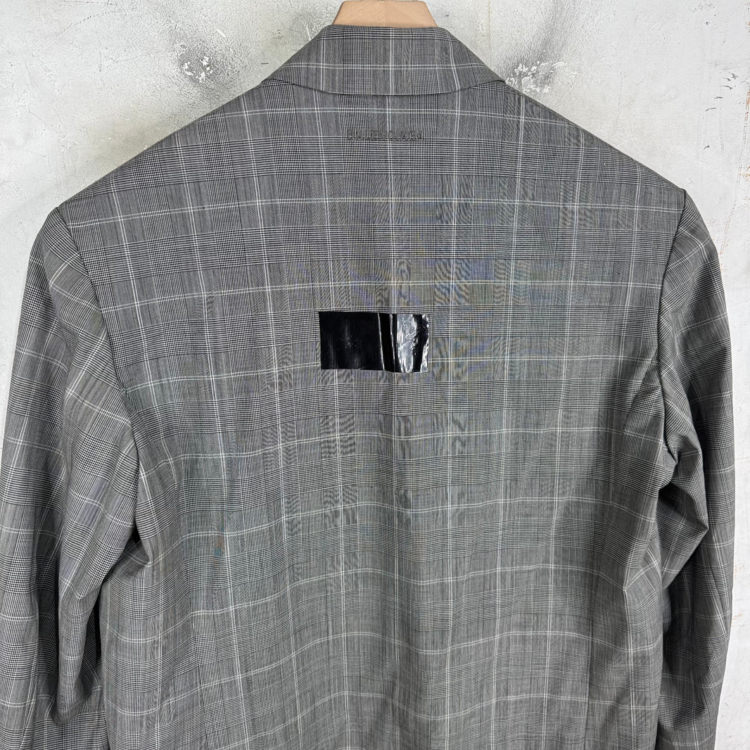 Balenciaga Plaid Blazer (Taped YE24)