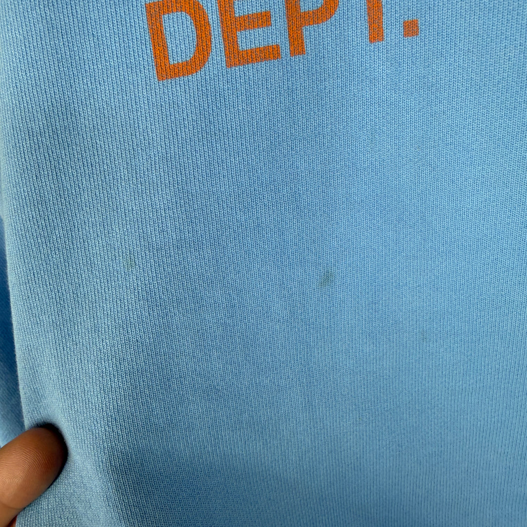 Gallery Dept Blue/Orange Logo Hoodie