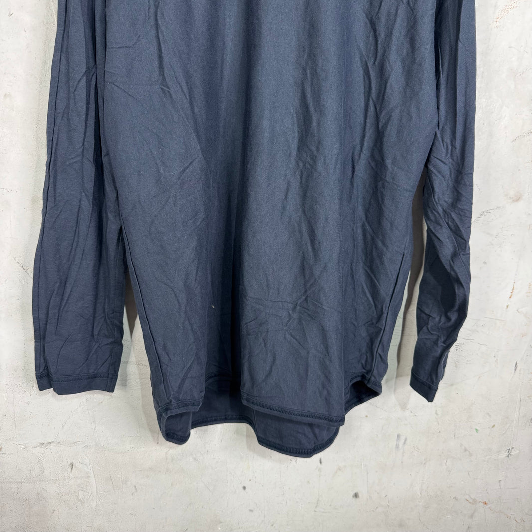 Issey Miyake Homme Plisse Navy L/S T-Shirt