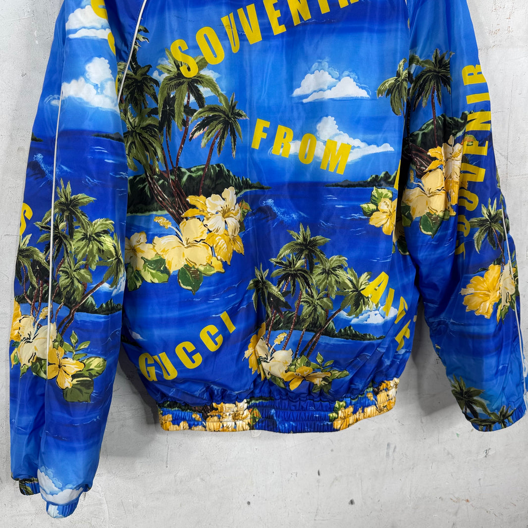 Gucci Souvenir Beach Printed Jacket