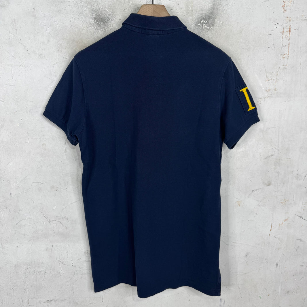Ralph Lauren Navy/Green Crested Big Pony Polo