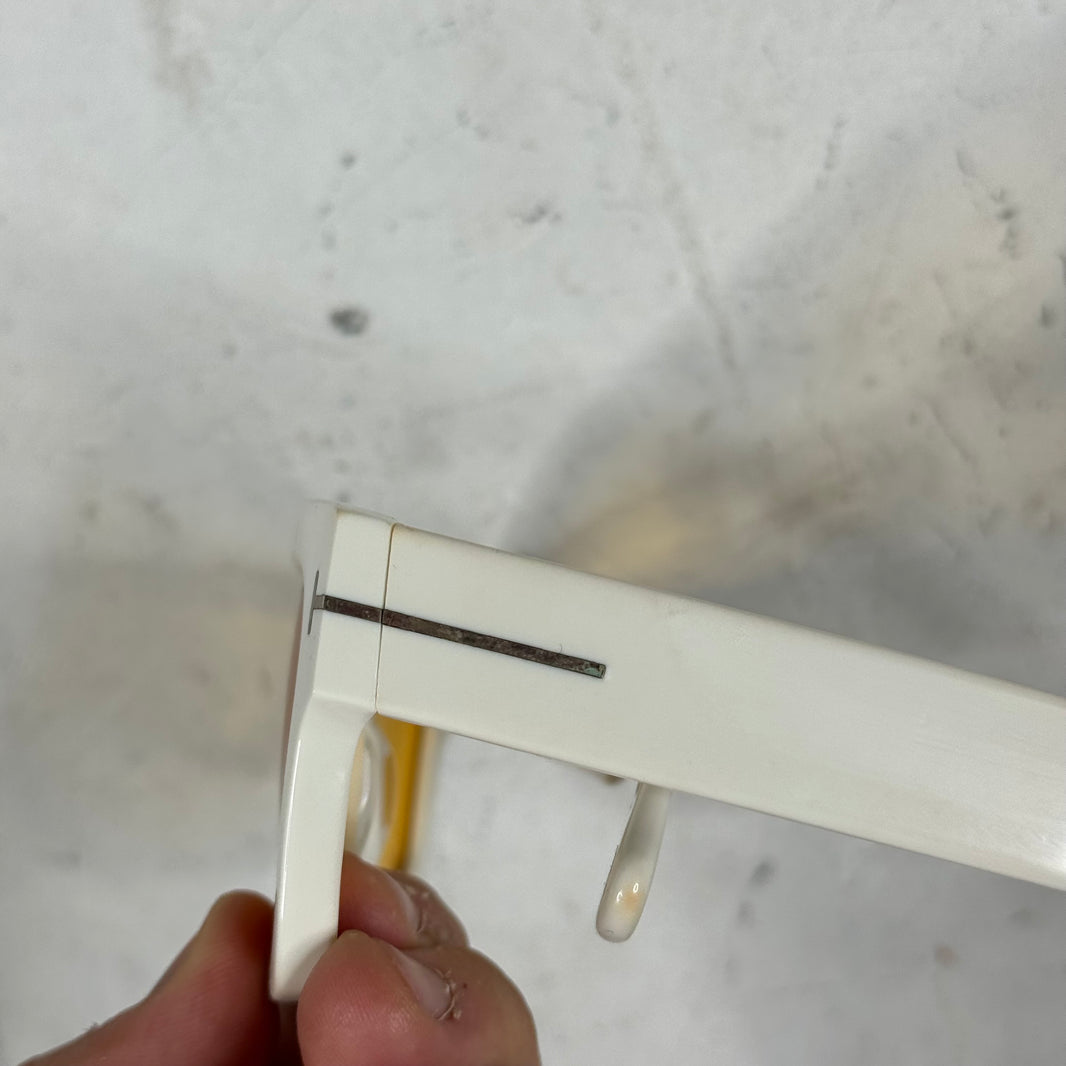 Tom Ford White Yellow Fausto Sunglasses