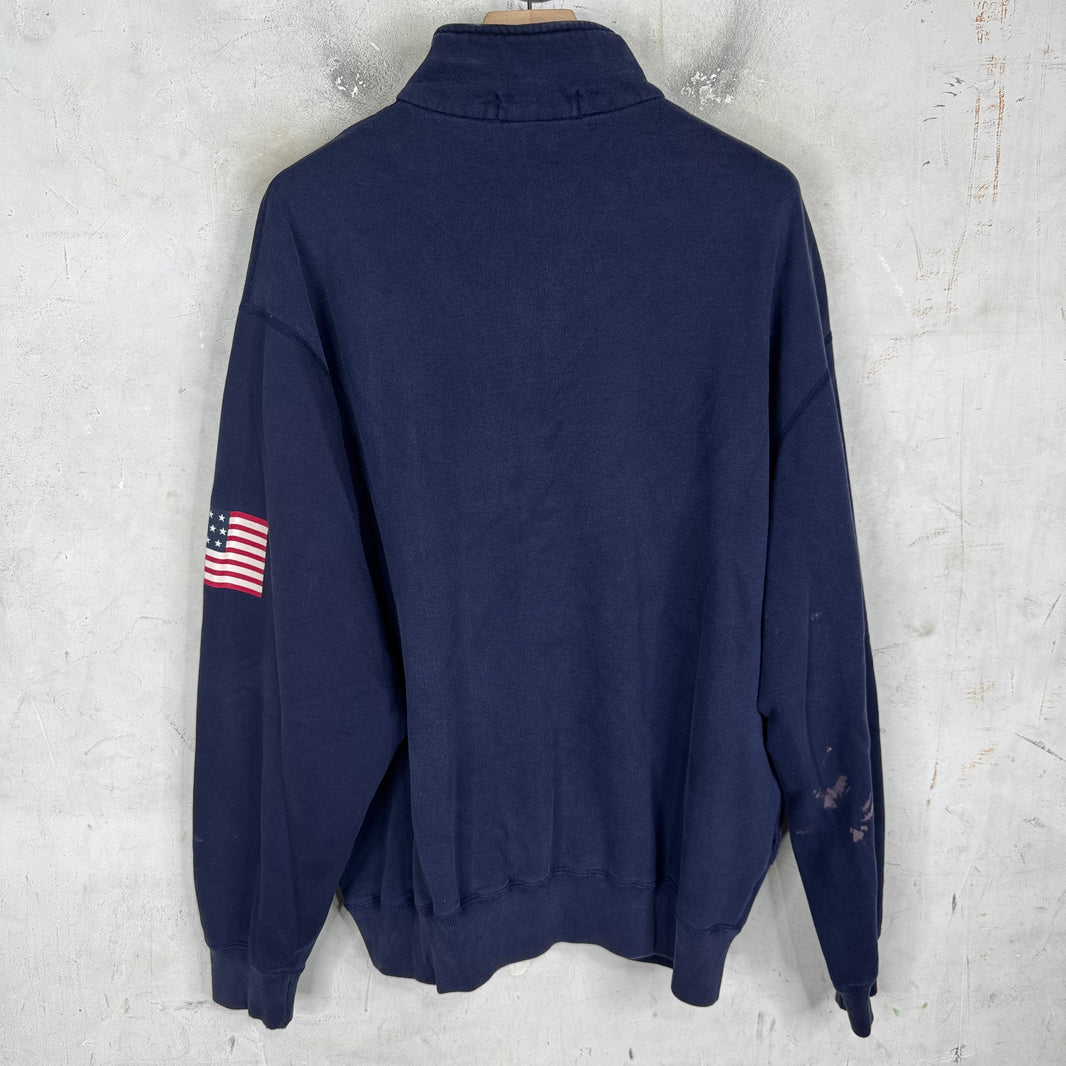 Ralph Lauren USA Quarter Zip Pullover