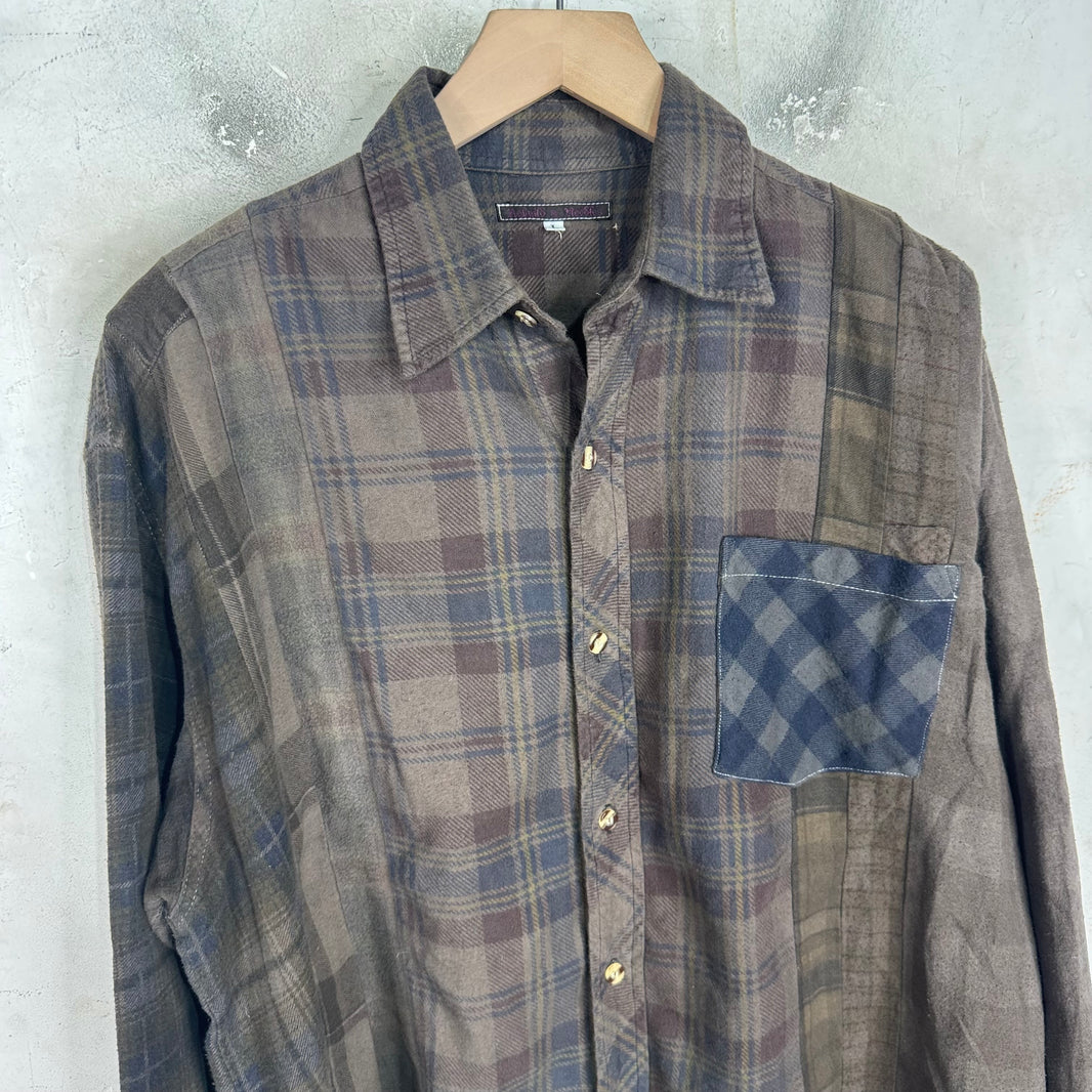 Needles Brown Rebuilt Flannel