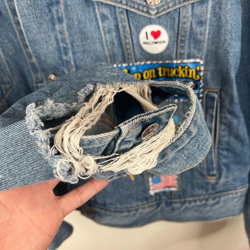 Paly Hollywood Try Hard Denim Jacket