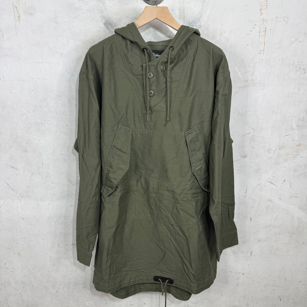Stussy Olive Military Smock