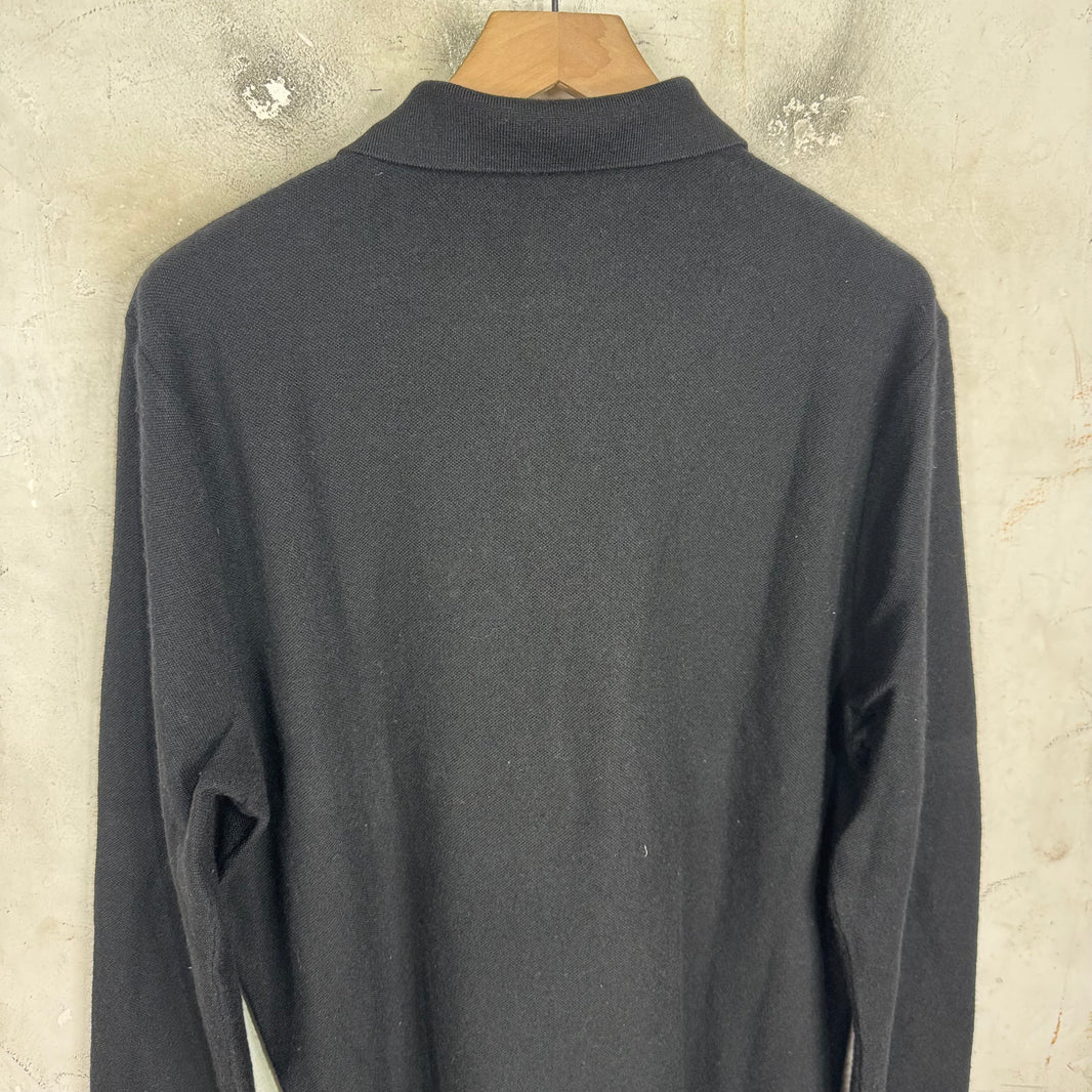 Polo Ralph Lauren Black/ Purple Cashmere Rugby
