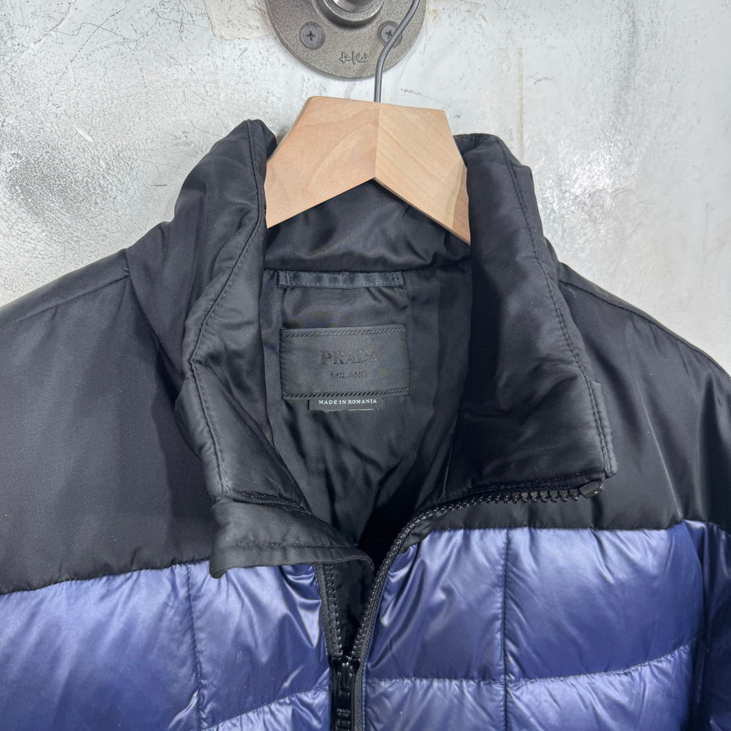 Prada Navy Puffer Jacket