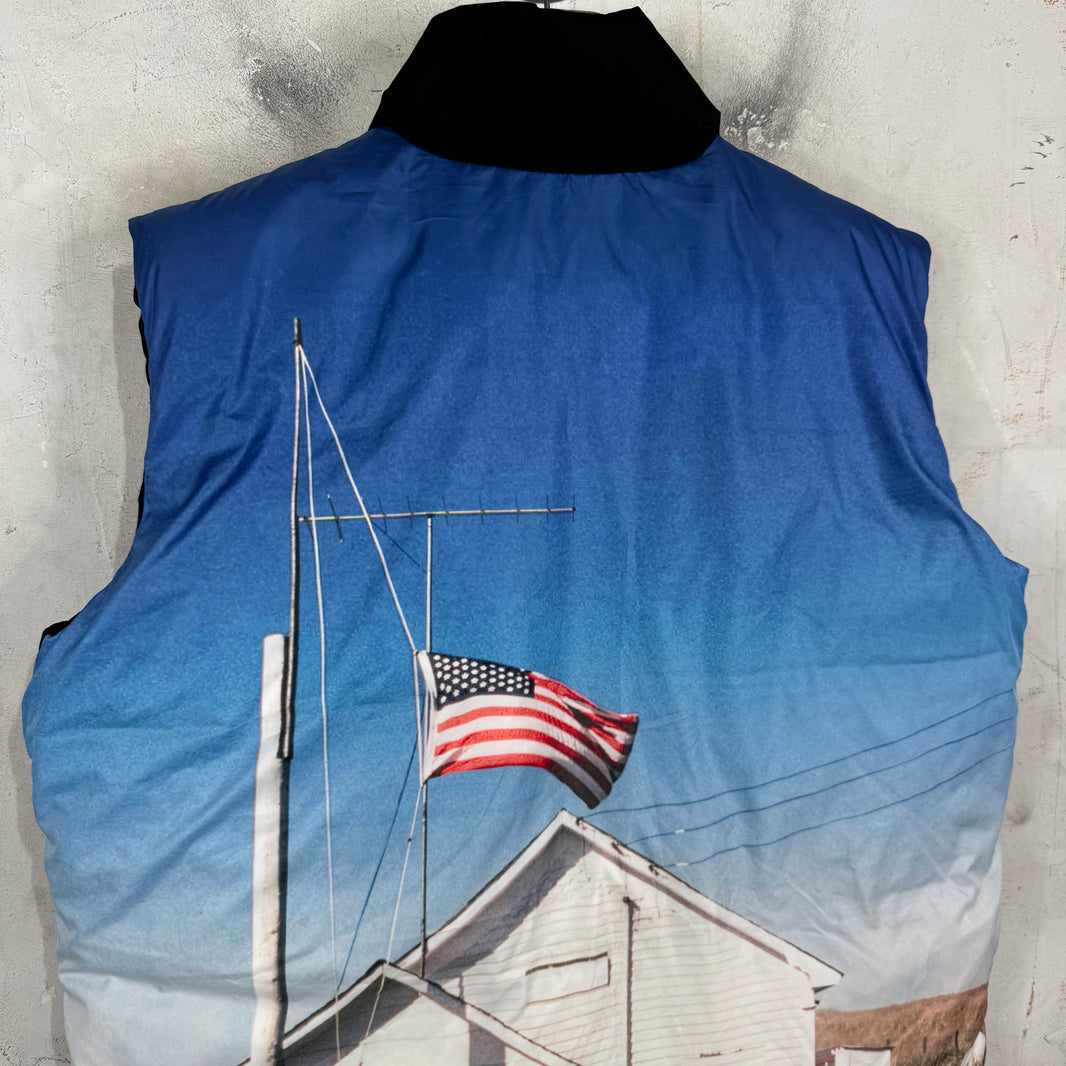 Calvin Klein 205W39NYC American Flag Puffer Vest