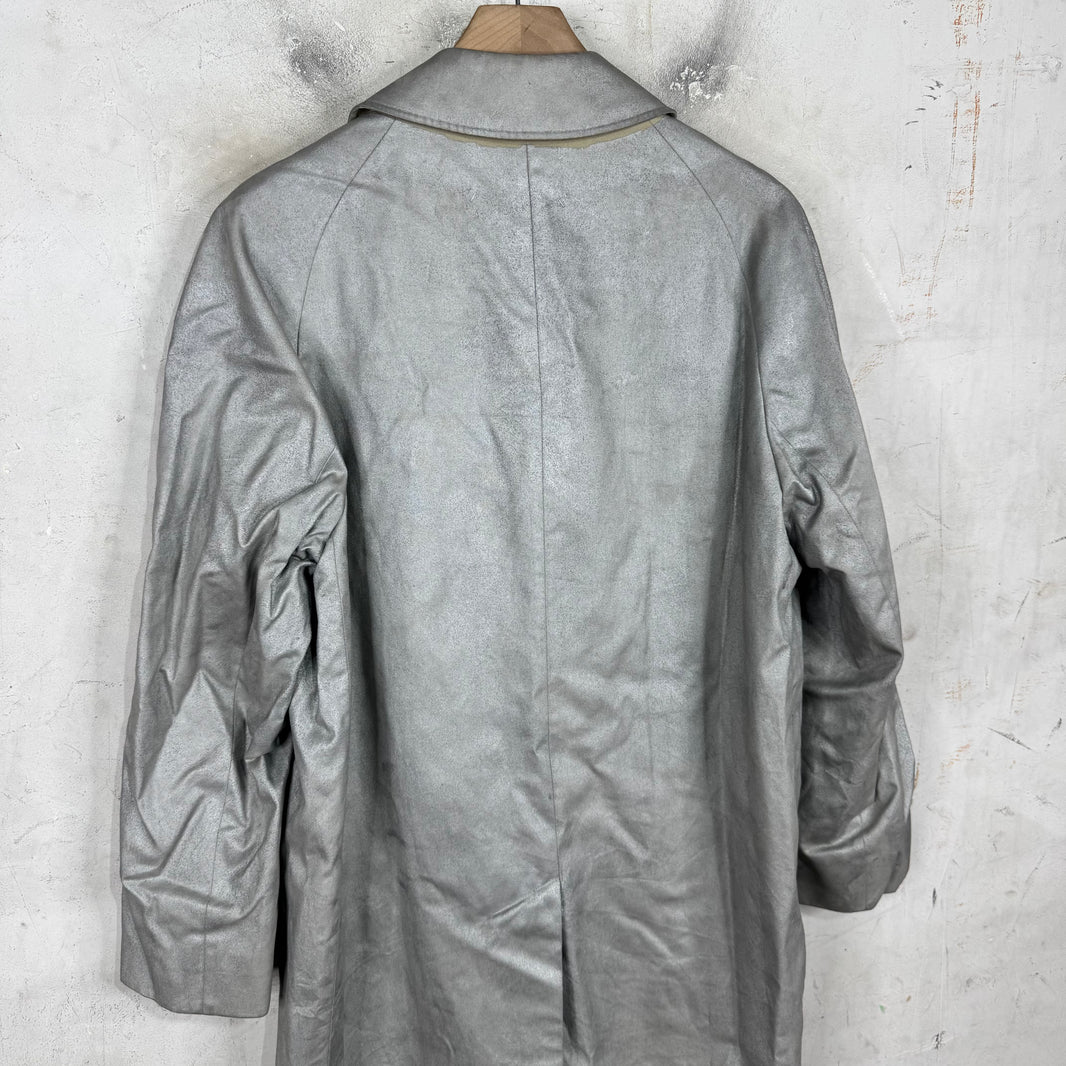 Margiela Archive Silver Painted Coat