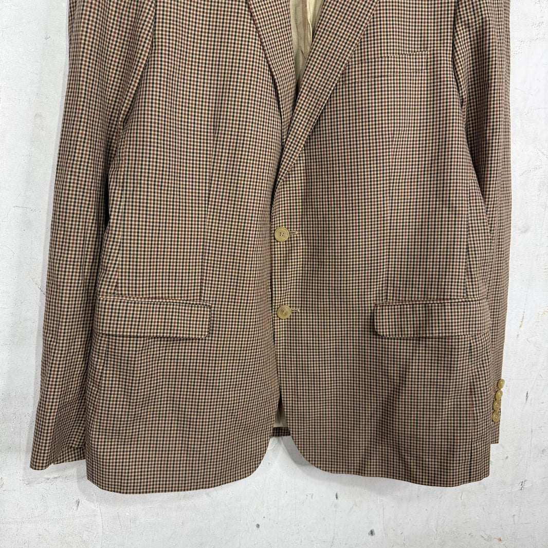 Walter Van Beirendonck Plaid Blazer