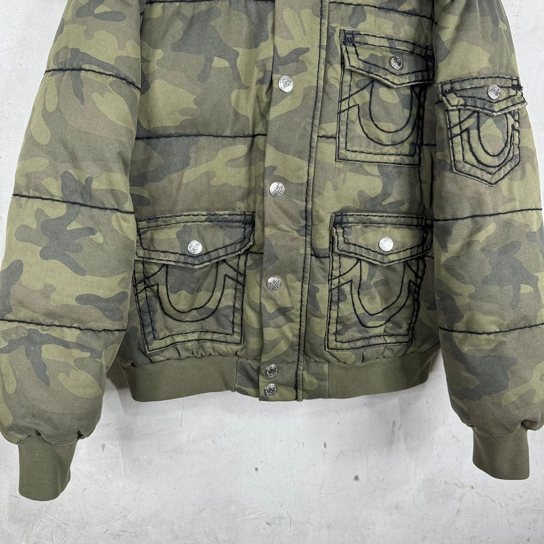 Supreme x True Religion Camo Puffer Jacket