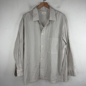 Lemaire Striped Button Up LS Shirt