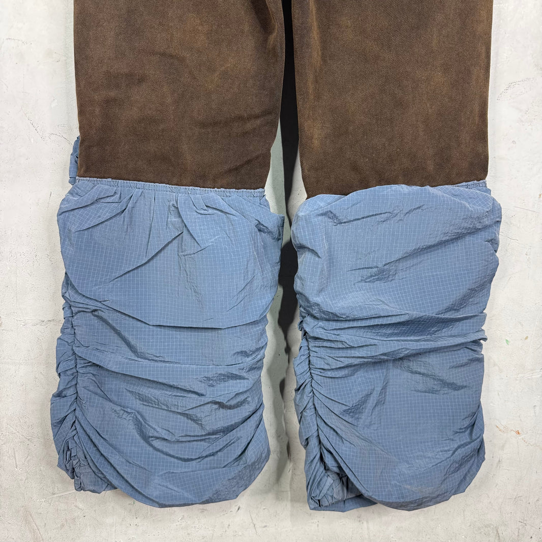 Aris Tatalovich Nylon Canvas Sample Scruffled Pants