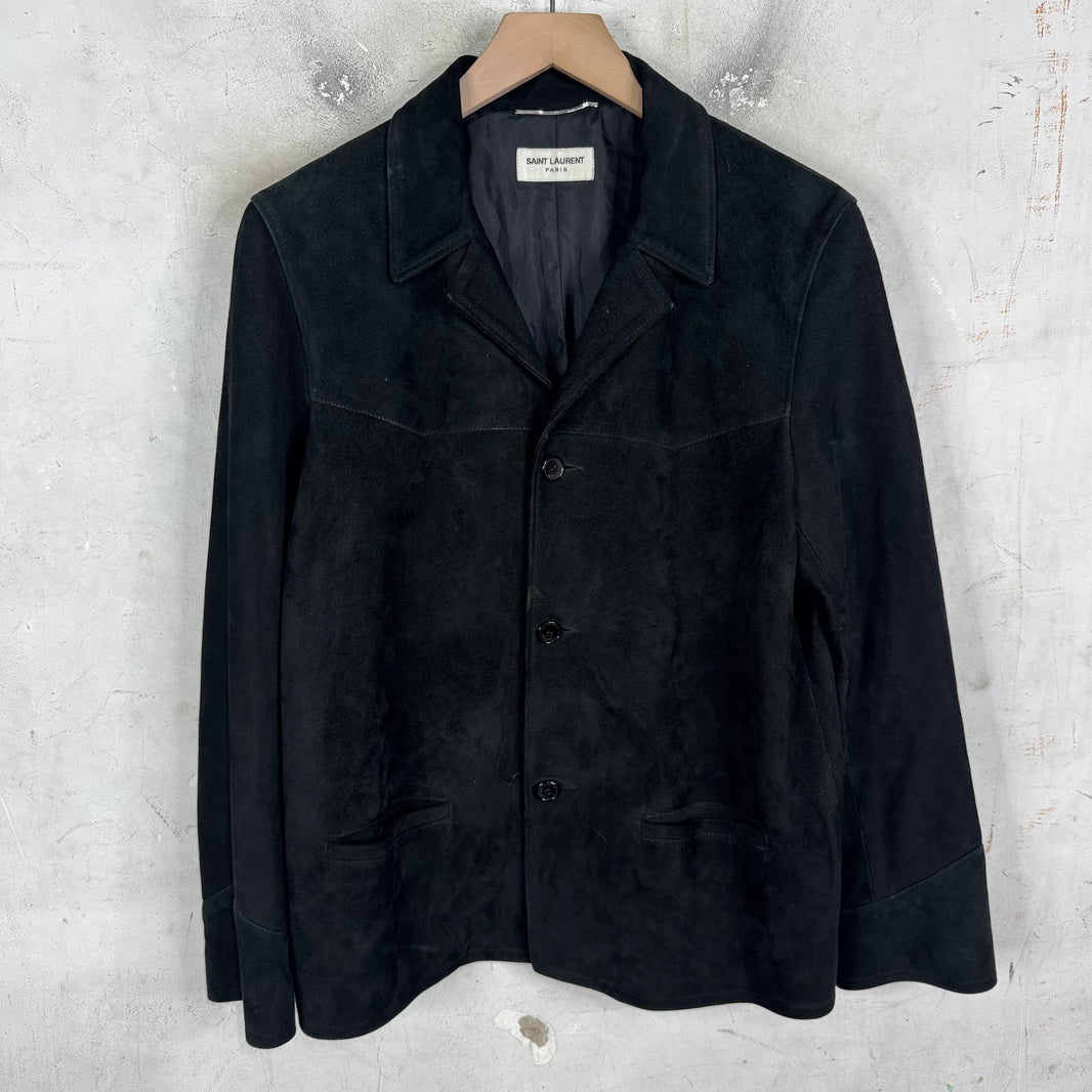 Saint Laurent Suede Western Jacket