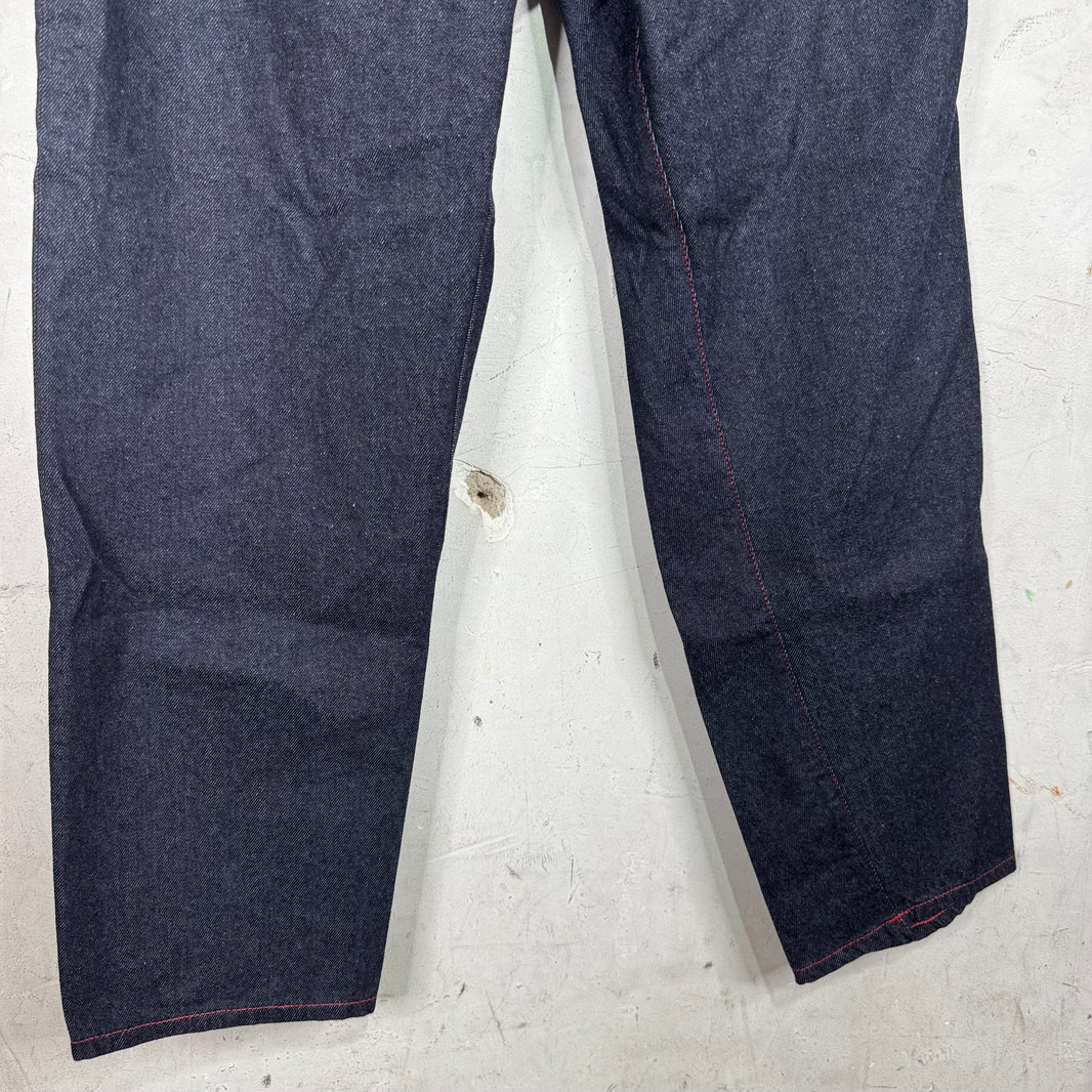 Vivienne Westwood Contrast Stitch Drunken Jeans