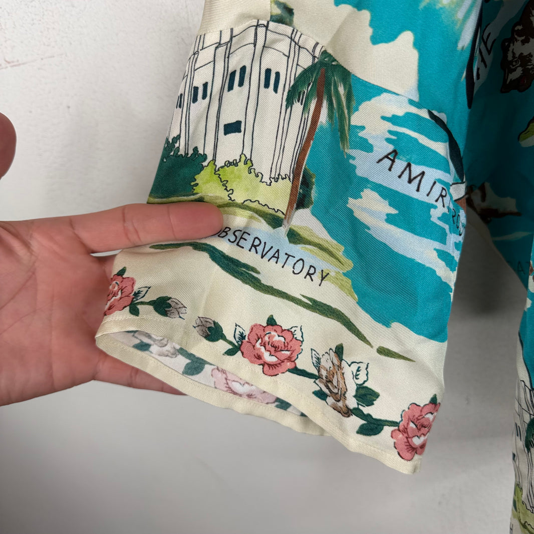 Amiri California S/S Silk Shirt