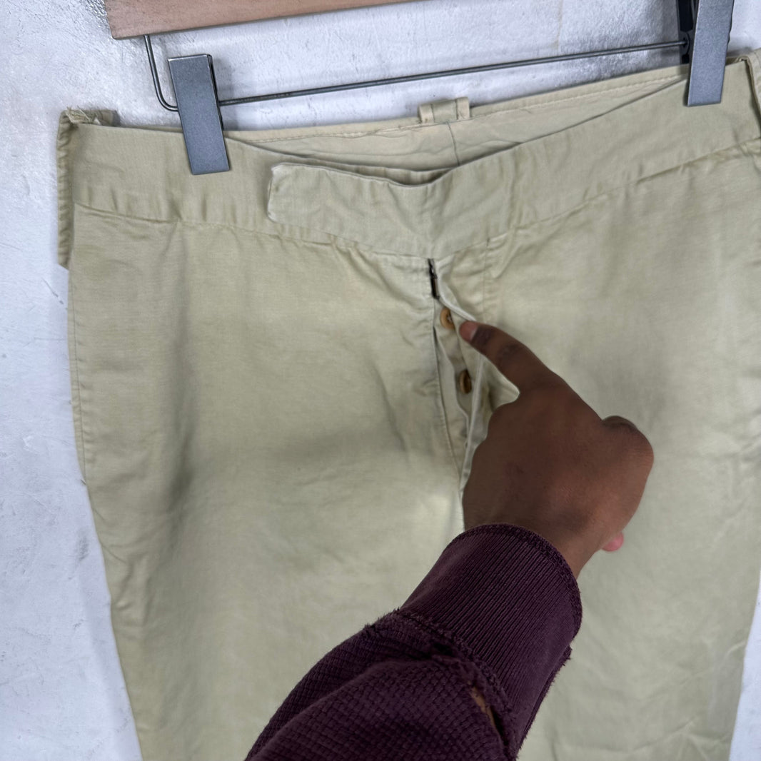 Margiela Beige Straight Pants