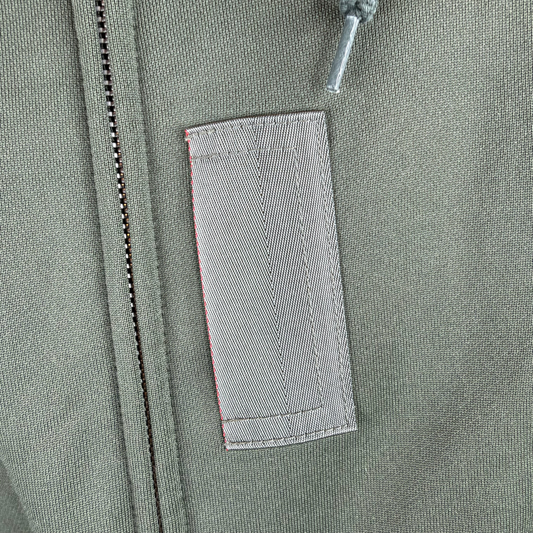 CDG Homme Bomber Zip-Up Hoodie