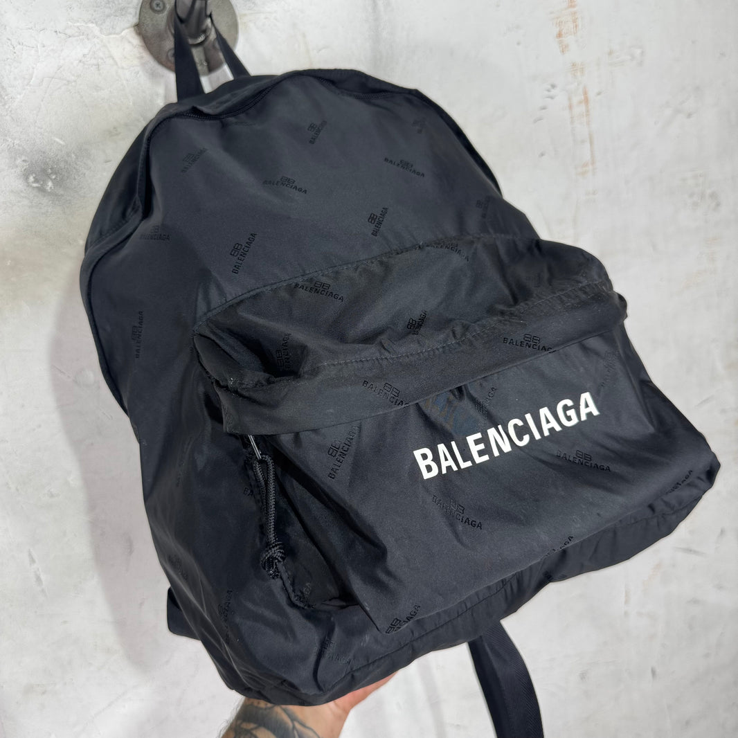 Balenciaga Nylon Packable Backpack