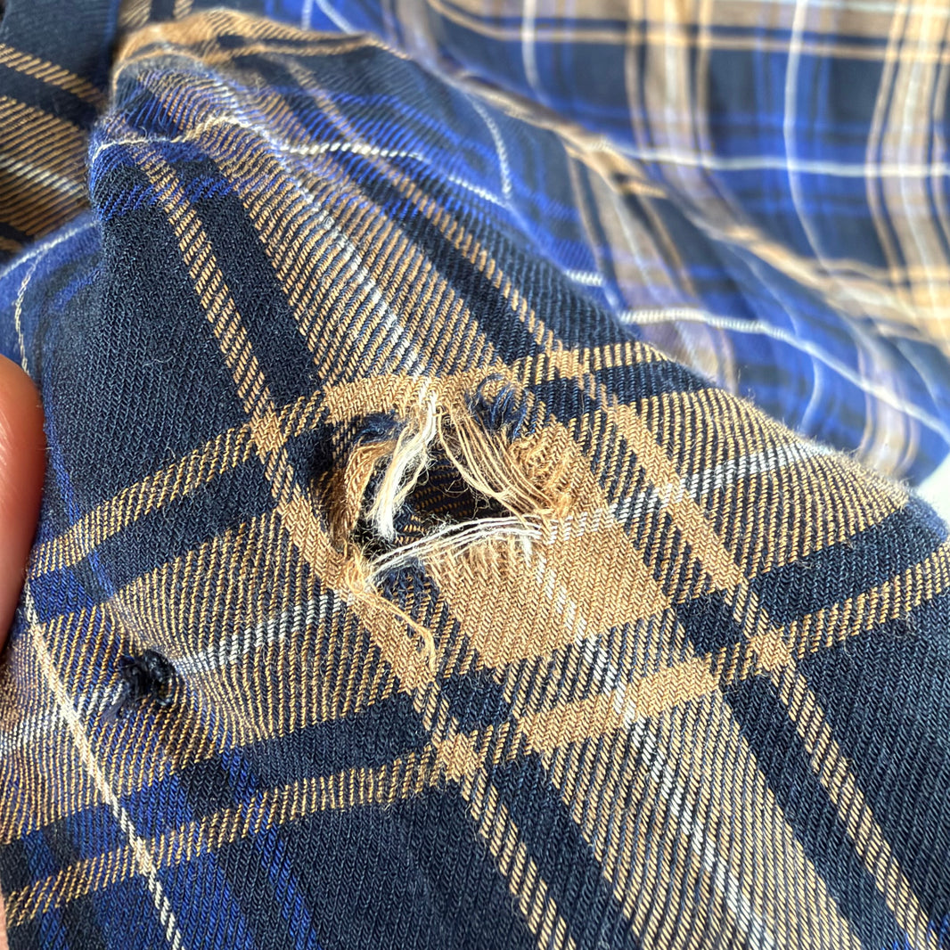Balenciaga Plaid Medallion Shirt