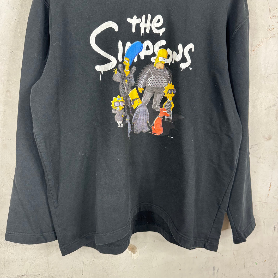 Balenciaga Black Simpsons Hoodie