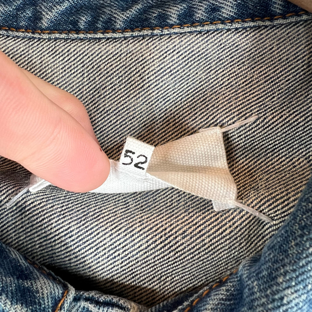 Margiela Distressed Washed Denim Jacket