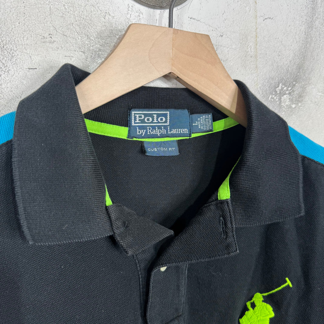 Ralph Lauren Neon Accent Big Horse Polo