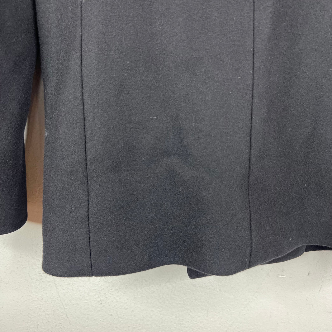 Saint Laurent Button Up Wool Coat