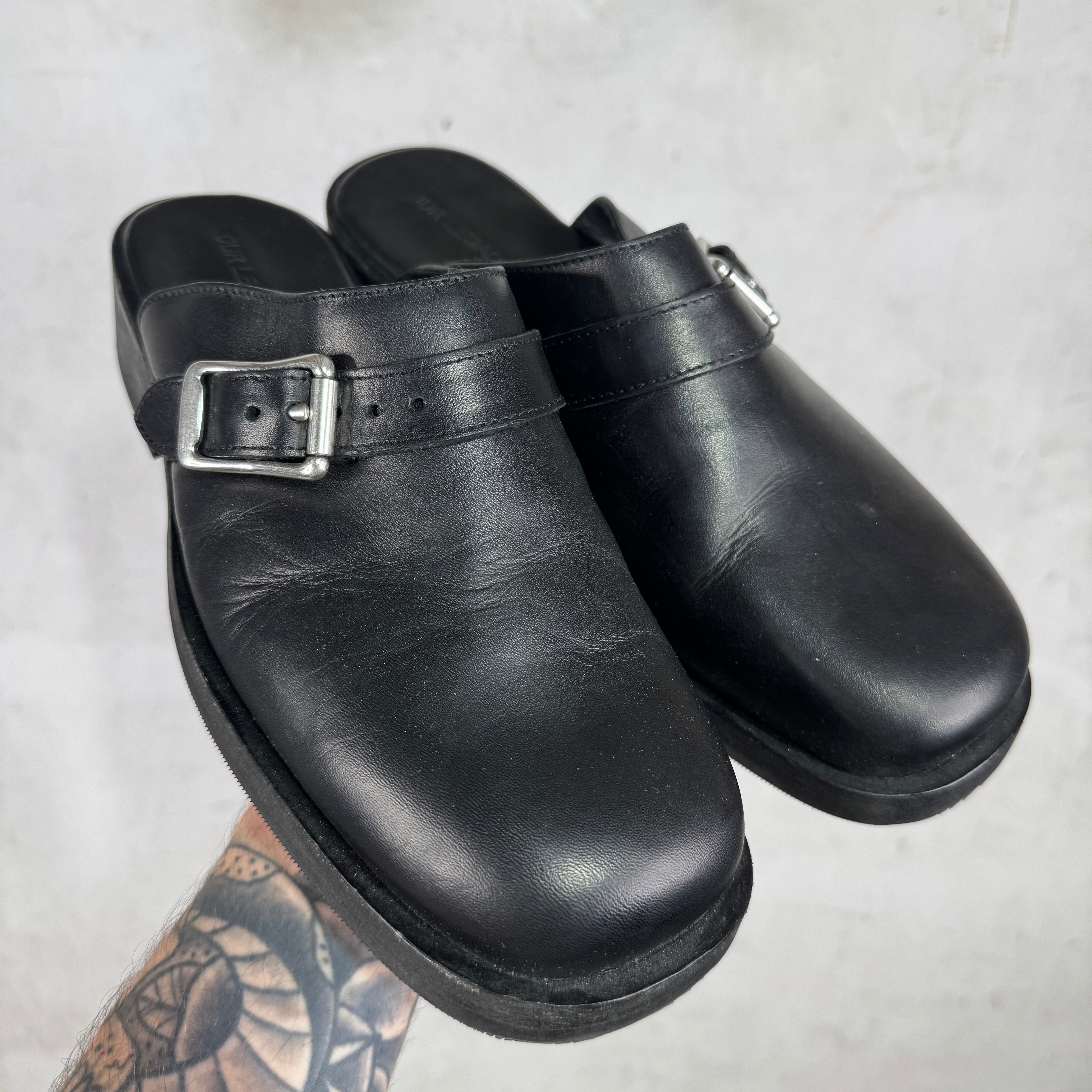 Our Legacy Black Camion Mules – www.Lukes.store